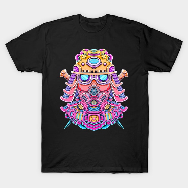 Cyber Samurai T-Shirt by Efexampink